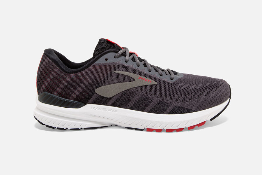 Brooks Ravenna 10 Mens Canada - Road Running Shoes Deep Grey Online Canada